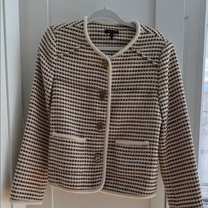 Rag & Bone Mirabelle Cotton Blend Tweed Jacket